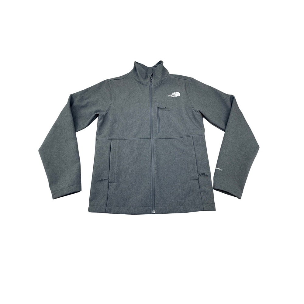 The North Face Mens Apex Bionic WindWall Softshell Jacket Grey Small NF0A2RE7